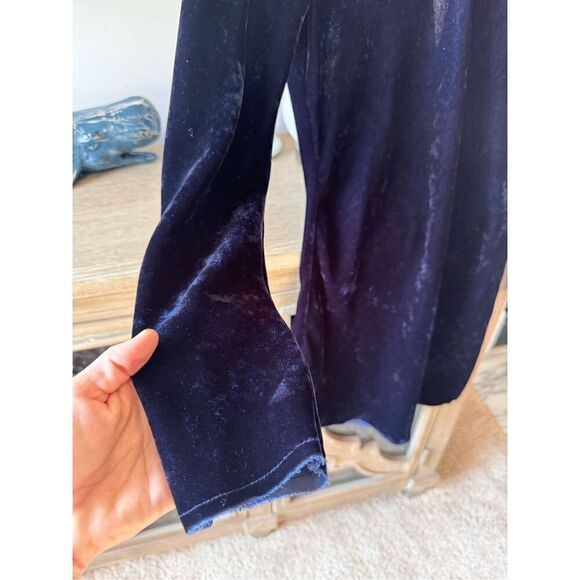 NWT Nili Lotan Velvet Mock Neck Genevieve Mini Dress in Navy Size XSmall - Picture 3 of 8